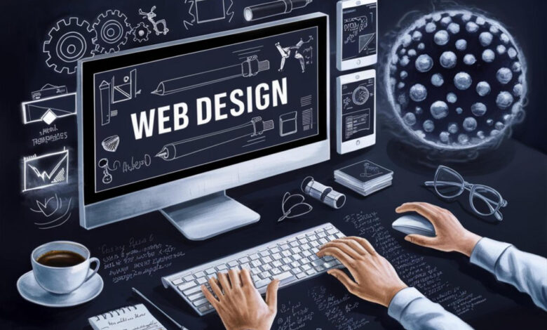 Engaging website interface highlighting user experience