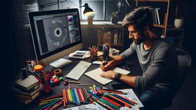 2024 Graphic Design Trends in India showcasing innovative visual styles