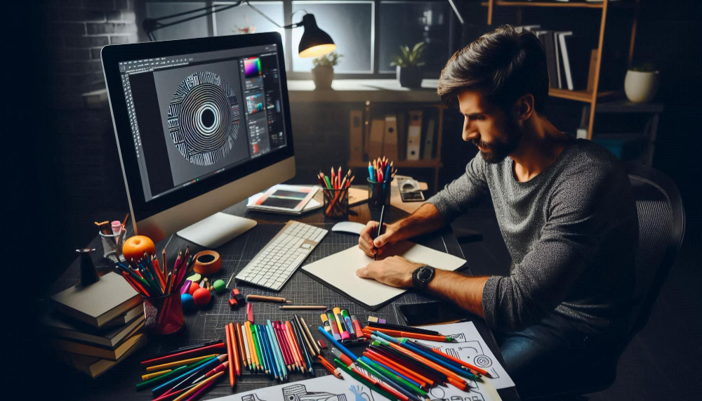 2024 Graphic Design Trends in India showcasing innovative visual styles