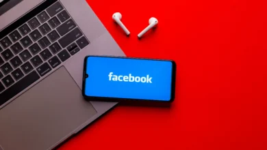 Business team discussing Facebook marketing strategies