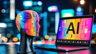 Visual representation of Meta's new AI ad copy assistance tool designed for small businesses, showcasing ad creation process.