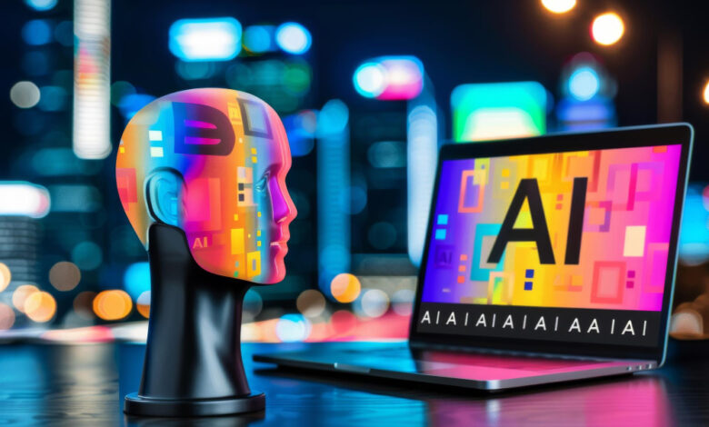 Visual representation of Meta's new AI ad copy assistance tool designed for small businesses, showcasing ad creation process.