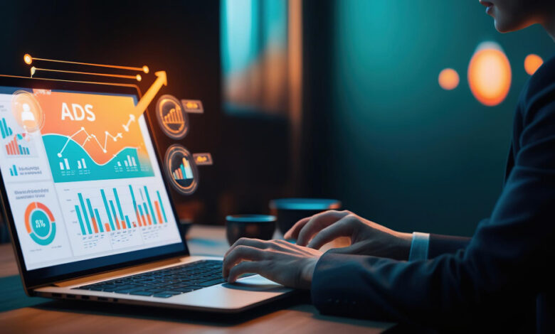 Visual representation of LinkedIn's dynamic PPC ads customized for user profiles.