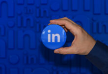 Screenshot of LinkedIn's auto-generated post suggestions feature for easier content creation