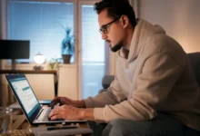 Instagram app interface showing the relocated DM button in the main UI during testing.