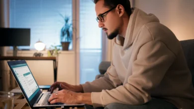 Instagram app interface showing the relocated DM button in the main UI during testing.