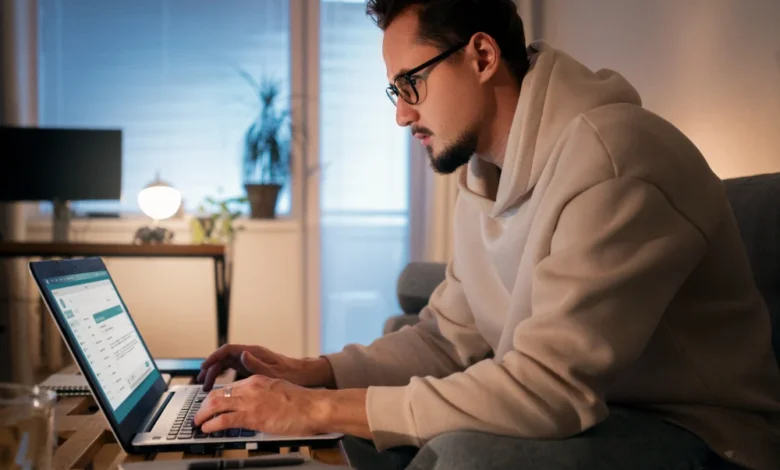 Instagram app interface showing the relocated DM button in the main UI during testing.