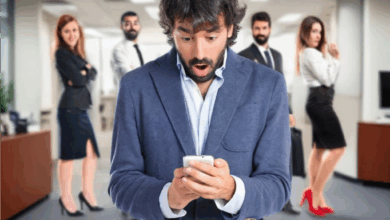 LinkedIn app showcasing the new video feed promotion feature in the UK.