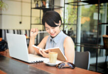 Snapchat interface showcasing Halloween-themed lenses with spooky effects.