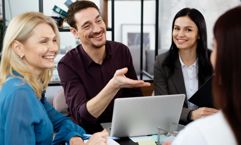 LinkedIn Group Polls interface showcasing interactive features for user engagement.