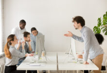 WhatsApp logo with graph illustrating business analytics.