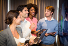 A Pinterest analytics dashboard displaying enhanced ad measurement metrics.