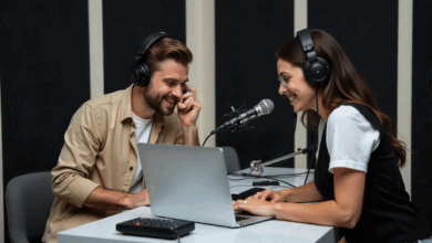 A YouTube creator interacting with new ad options on the platform, showcasing monetization features.