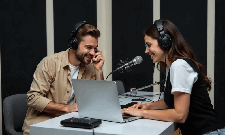 A YouTube creator interacting with new ad options on the platform, showcasing monetization features.