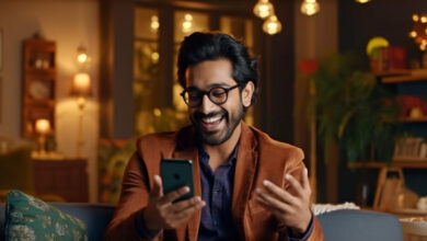 Instagram app displaying a chronological feed option on a smartphone screen