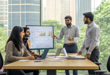 LinkedIn Creator Mode Analytics dashboard showing audience insights