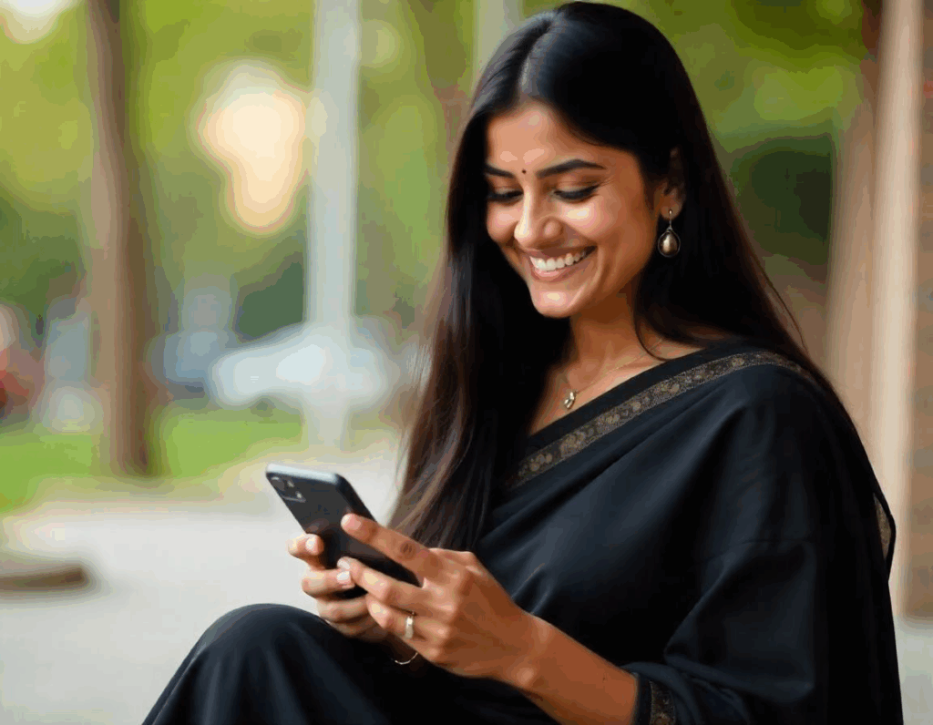 User trying Pinterest's AR Try-On feature for home decor items