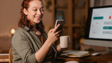 CRM interface showing HubSpot and WhatsApp integration for real-time business messaging