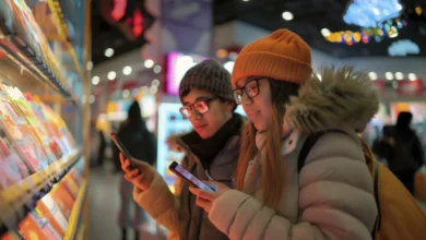 Facebook AR Shopping Ad with try-on feature