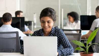 LinkedIn Product Ads sample showing product card with CTA