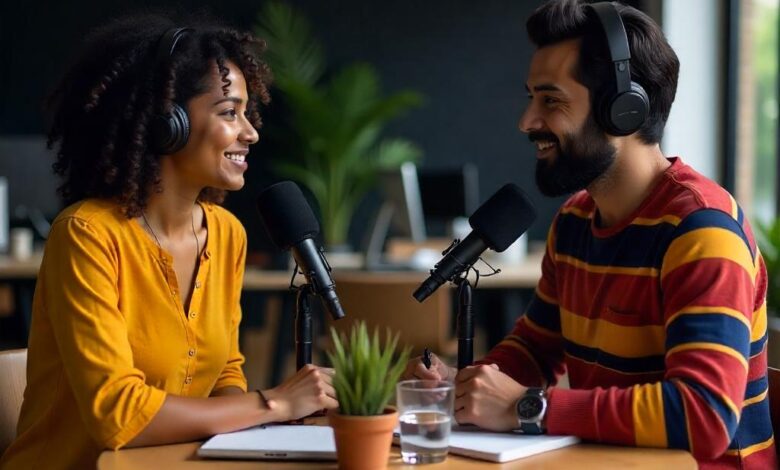 People using Facebook Live Audio Rooms to connect and discuss topics globally