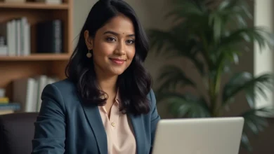 Smartphone screen displaying a LinkedIn Audio Event in progress with speakers and listeners visible.