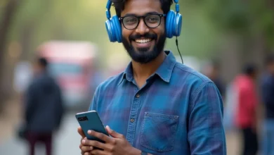 Spotify Smart Playlist Sorting interface showing mood and genre filters on a smartphone screen