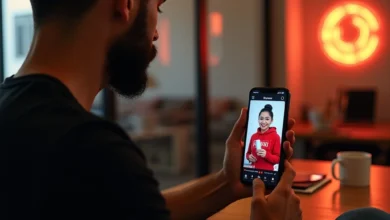 TikTok AI avatar example representing a branded character in a video interface