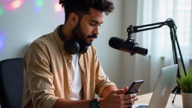 User browsing TikTok Shop on mobile with in-app product listings and checkout options displayed.