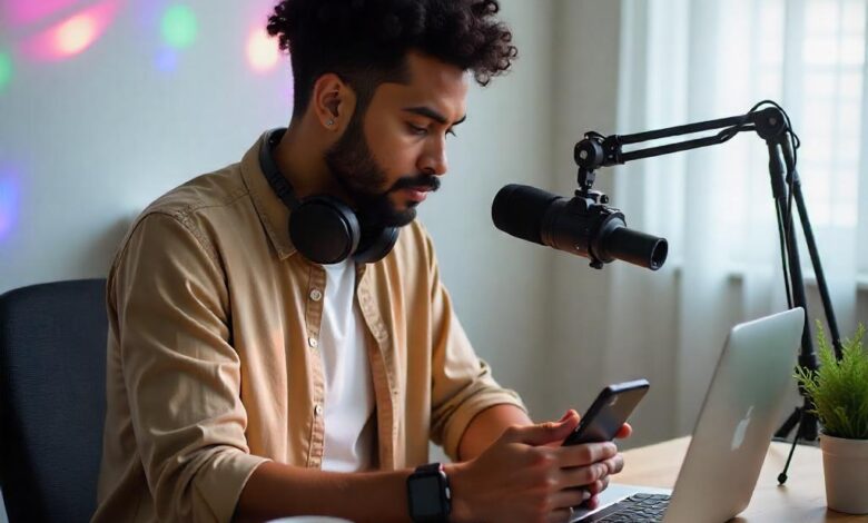 User browsing TikTok Shop on mobile with in-app product listings and checkout options displayed.