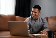 Illustration showing Twitter's Direct Messaging Ads interface with personalized brand-user interaction.