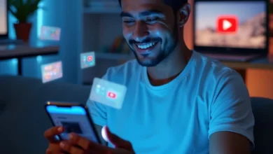 YouTube Community Tab interface on a mobile screen showing posts and polls from a creator