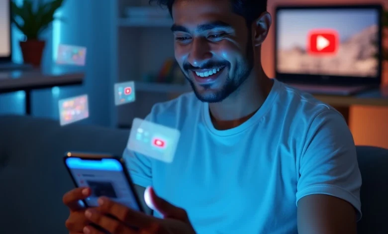 YouTube Community Tab interface on a mobile screen showing posts and polls from a creator