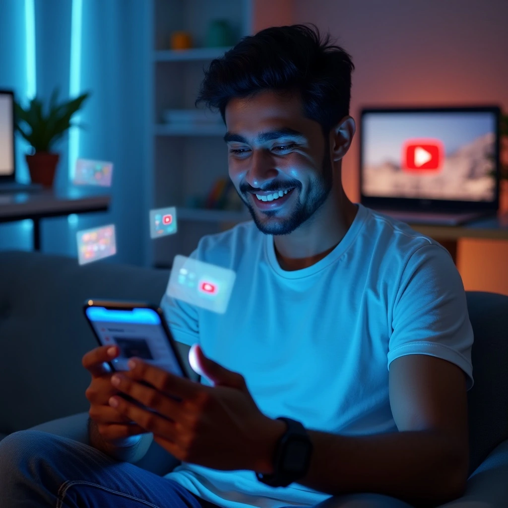 YouTube Community Tab interface on a mobile screen showing posts and polls from a creator