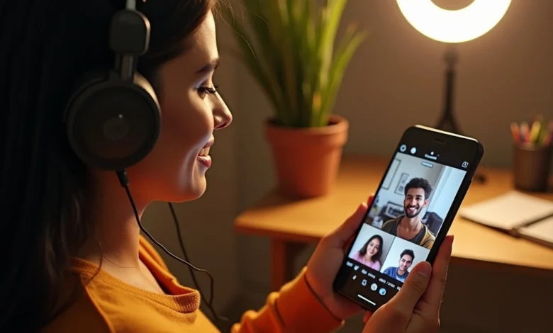 Instagram Live Rooms interface showing multiple hosts streaming together simultaneously