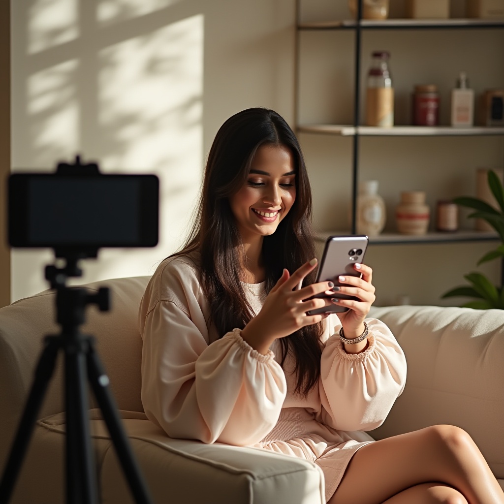 Live shopping integration on Facebook and Instagram for real-time product demos.