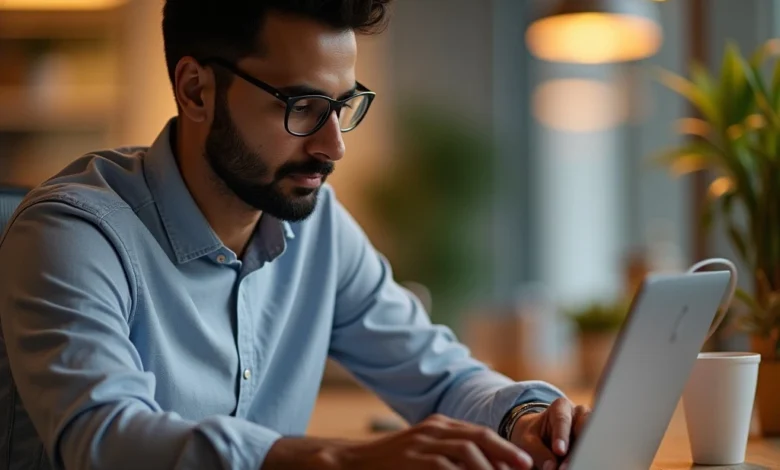 User messaging interface with Google’s AI “Ask for Me” feature generating responses