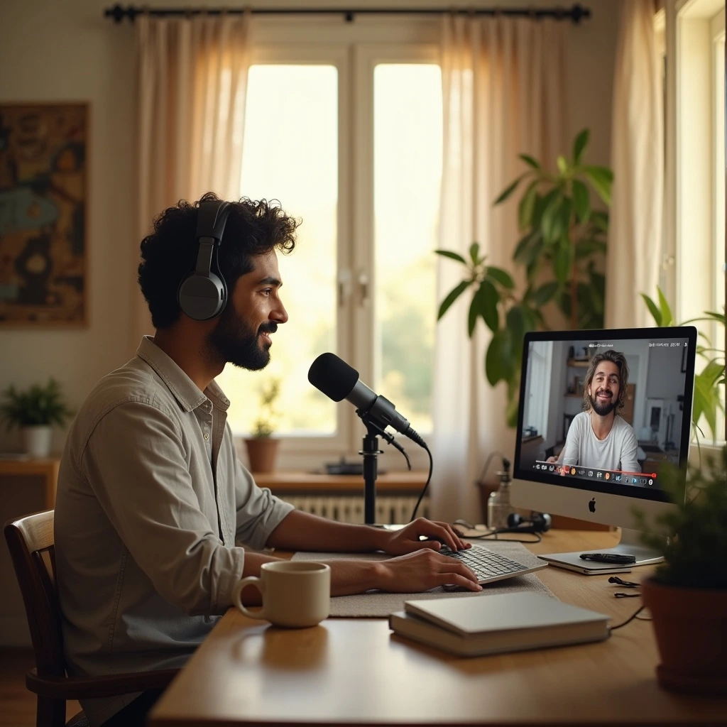 Instagram user adding an interactive poll sticker to a Reel video using a smartphone