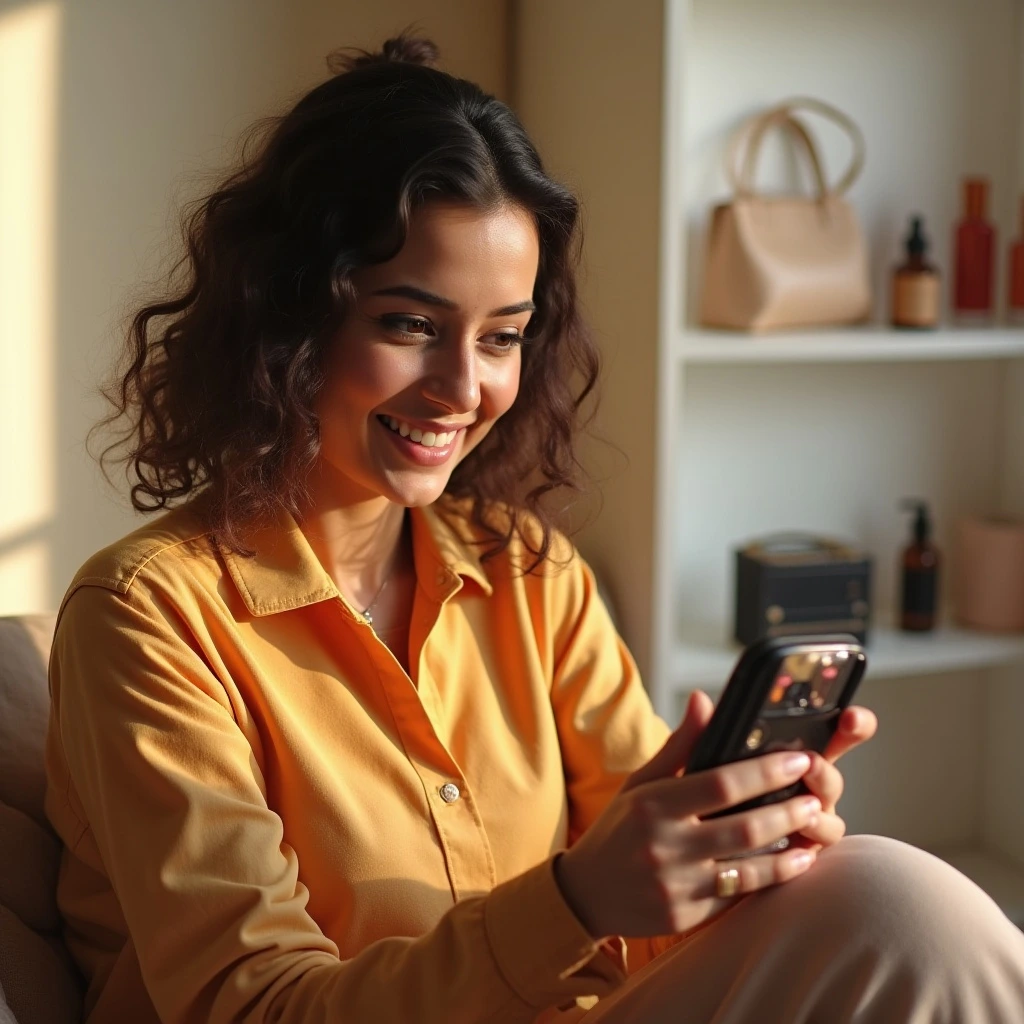 A diverse group of professionals using LinkedIn Learning Hub on digital devices in a modern workspace