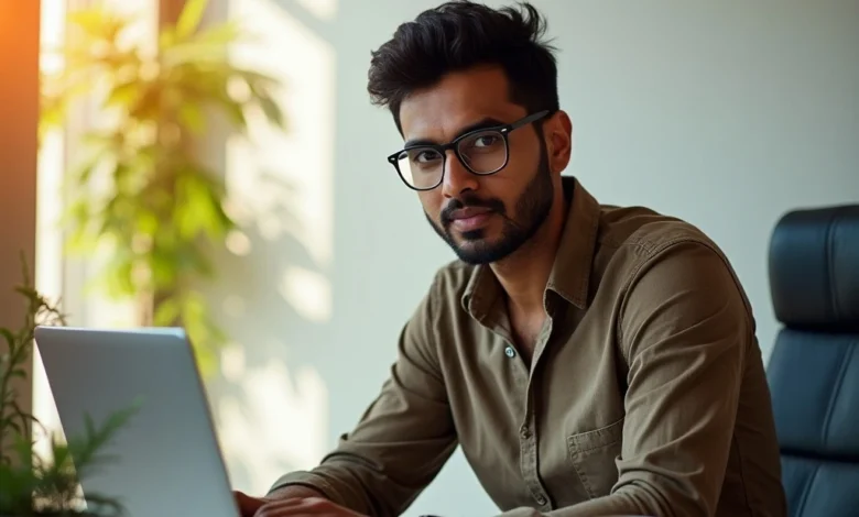 LinkedIn feed displaying sponsored article content highlighted in a user’s news feed