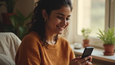 Snapchat Discover feed showing personalized content tiles and subscriptions