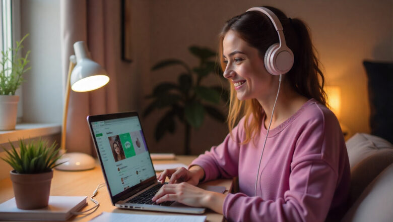 Spotify AI-generated playlist interface on mobile