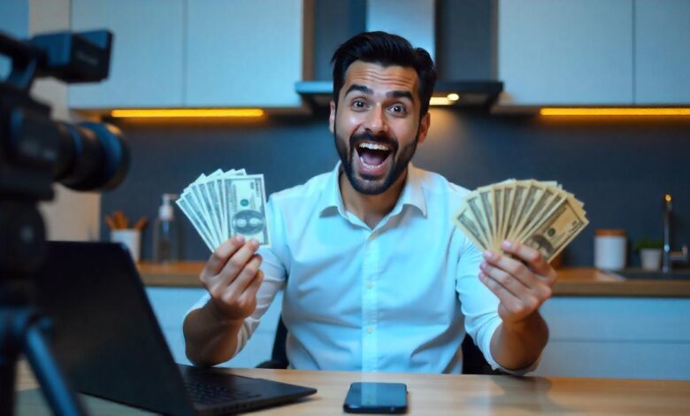 Fan uses YouTube Super Thanks to tip their favorite content creator on a video.