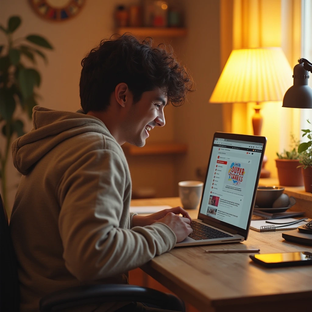 YouTube viewer sending a Super Thanks donation on a creator’s video