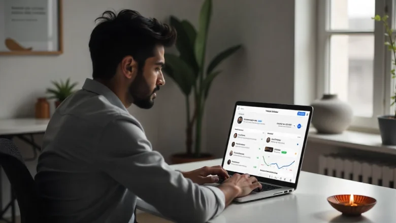 AI-powered influencer discovery dashboard on Instagram with search filters and insights.