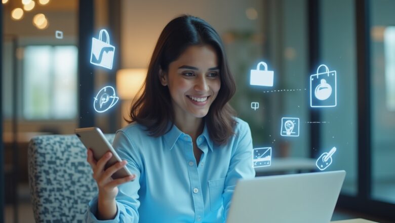 Instagram AI-powered shopping ads showcasing personalized product recommendations, influencer integration, and immersive e-commerce formats.