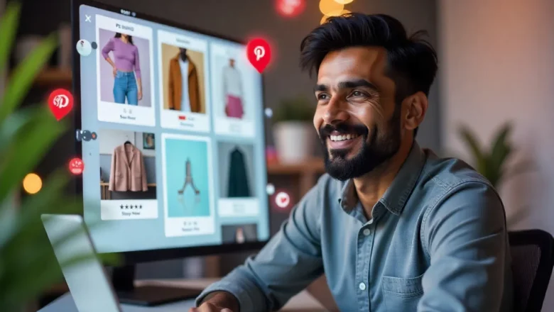 Pinterest AI tool creating shoppable collages for e-commerce brands using personalized user data and product catalogs