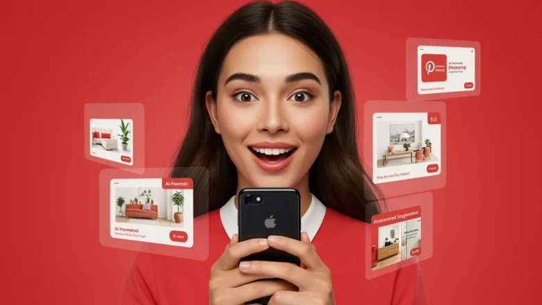 Pinterest AI-Powered Shopping Feed showing personalized product recommendations