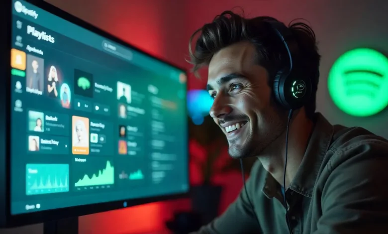 Spotify AI-generated playlist interface on mobile