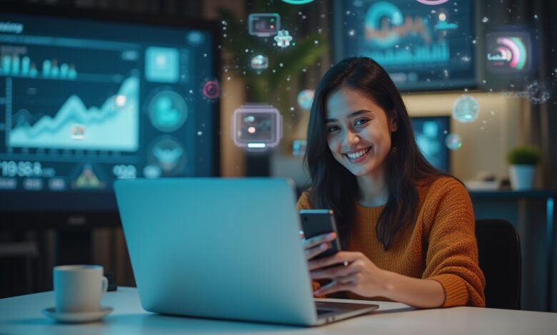 TikTok AI-Driven Content Insights dashboard showing analytics and smart recommendations for creators.